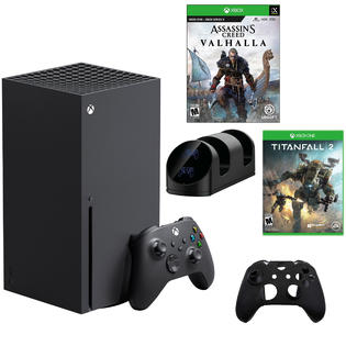 Microsoft Xbox Series X 1TB Console With Assassins Creed Valhalla, Titanfall 2 And Accessories - The Console Corner