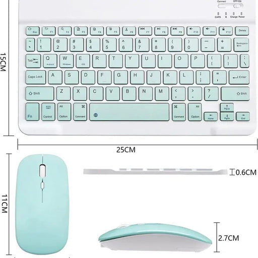 Ultra-Slim BT Keyboard And Mouse Combo Rechargeable - The Console Corner